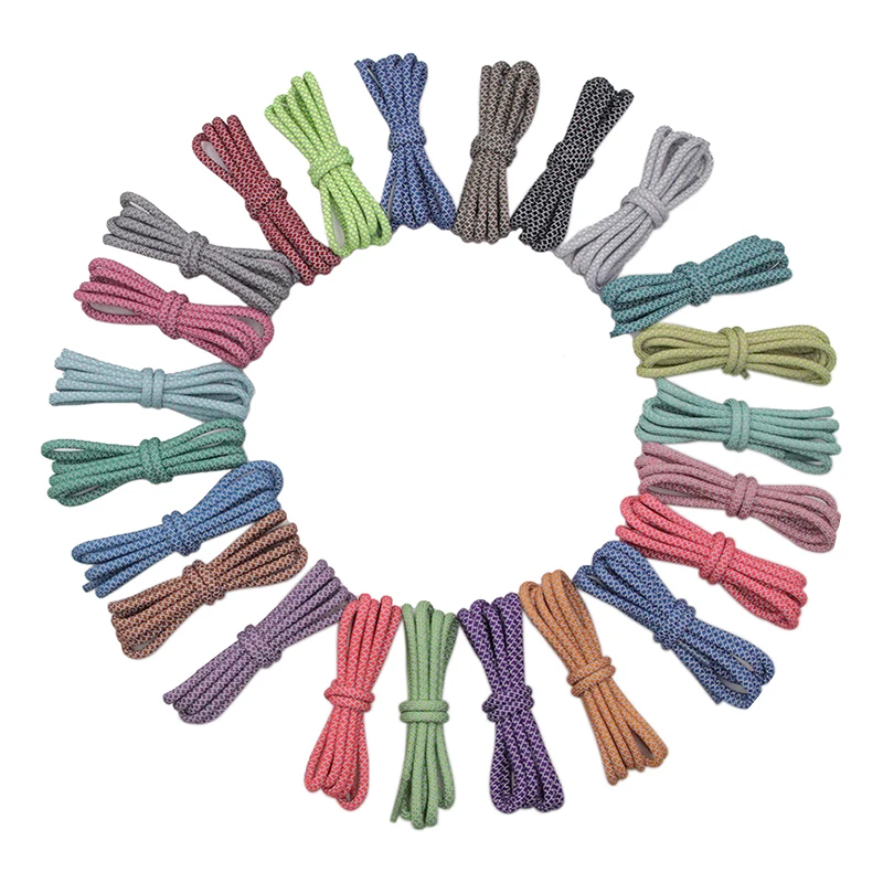 

Fluorescent Highlight 3M Reflective Laces Sneaker Rope Shoelaces Athletic KIDS Bootlace For V2 350 750 BOOTS Latchet