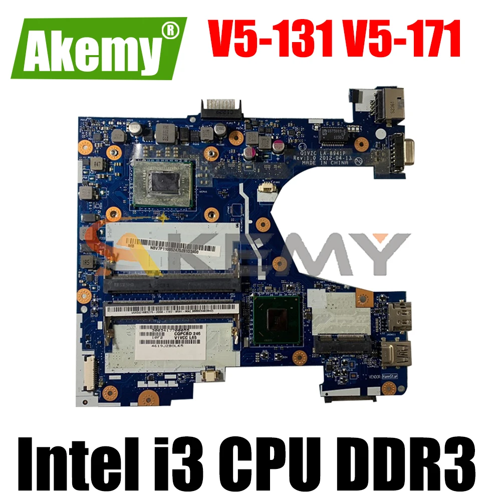 

Q1VZC LA-8941P Mainboard For Acer Aspire V5-131 V5-171 One 756 Laptop Motherboard With Intel i3 CPU DDR3 100% Fully Tested