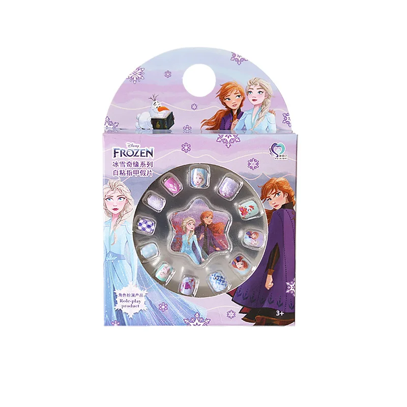 

Disney girls Frozen Elsa Princess Children's Stickers Girls Cartoon Nail Stickers Girls Nail Art Toys