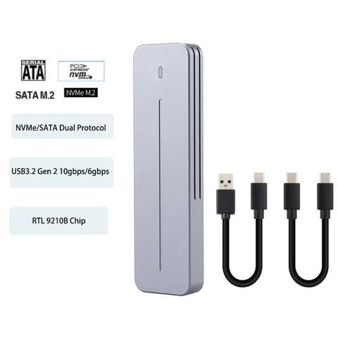IRhasta M.2 SATA NVMe Case для SSD