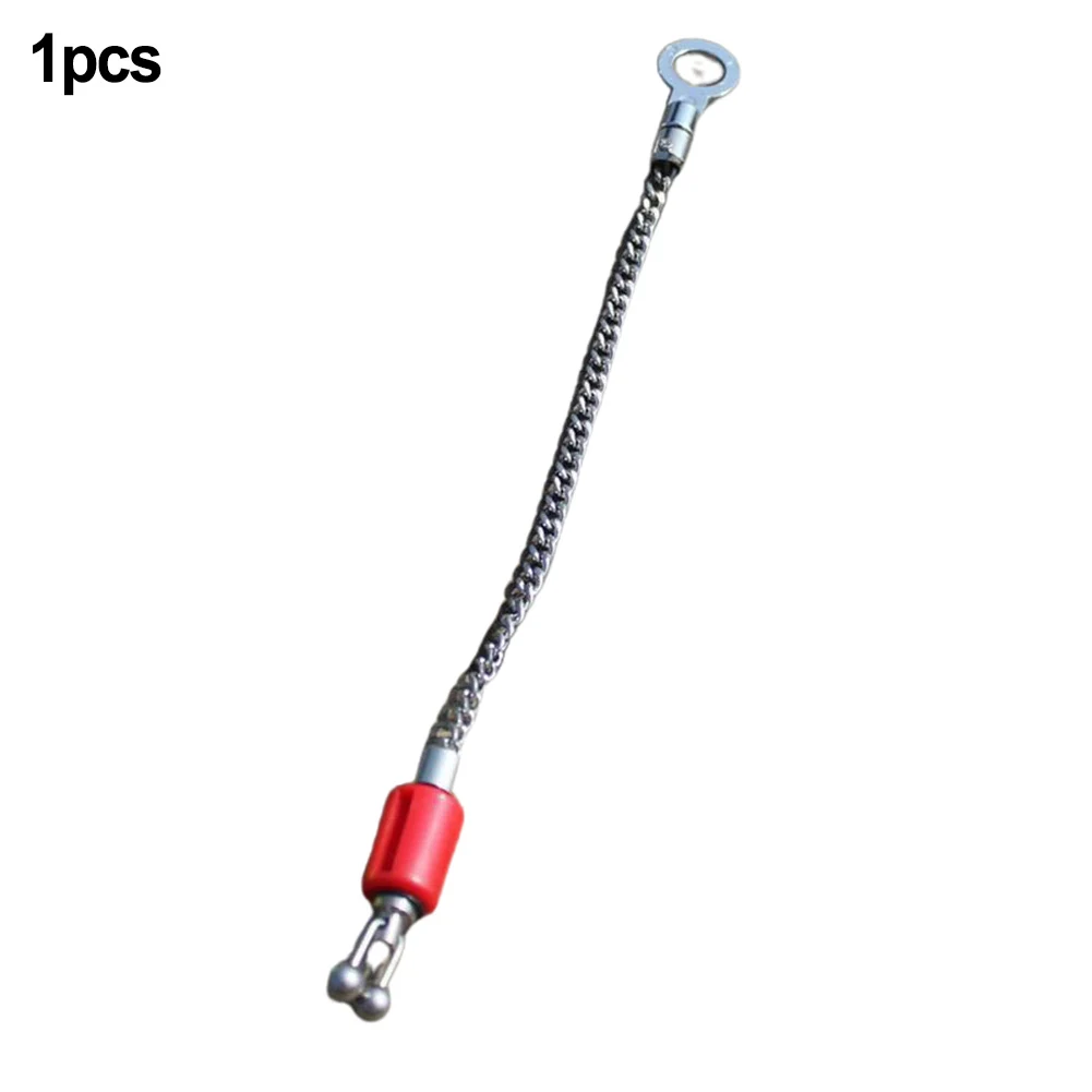 Bite Alarm Chain Chains 1 Pcs Accessories Bite Indicators Plastic Stainless Steel Waterproof Fishing Outdoor Sports