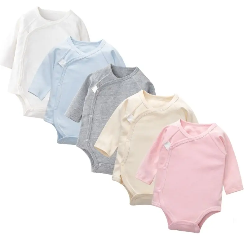 

Spring Autumn Newborn Baby Romper Girls Boys Cute Cartoon Animal Solid Clothes Newborn Baby Romper Jumpsuit Outfits Costumes