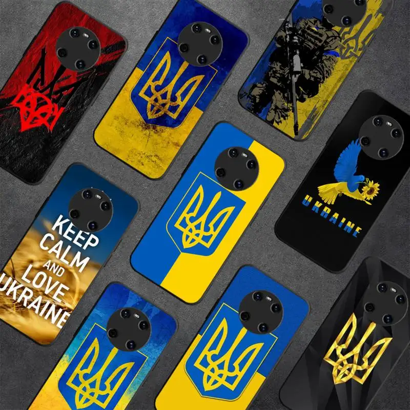 

Ukraine Flag Phone Case for Huawei Y 6 9 7 5 8s prime 2019 2018 enjoy 7 plus