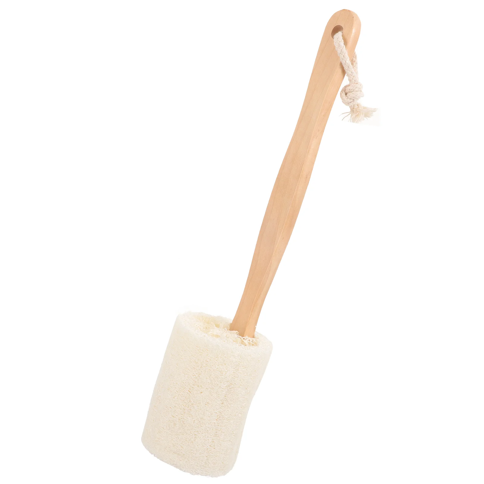 

Bath Brush Loofah Stick Long Handle Body Cleaning Natural Home Sponge Bathing Tools