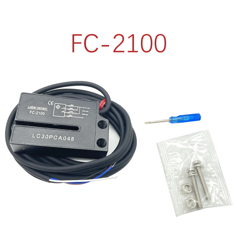 

FC-2100 FC-2100P новый оригинальный датчик ярлыка, 4 провода, фотодатчик