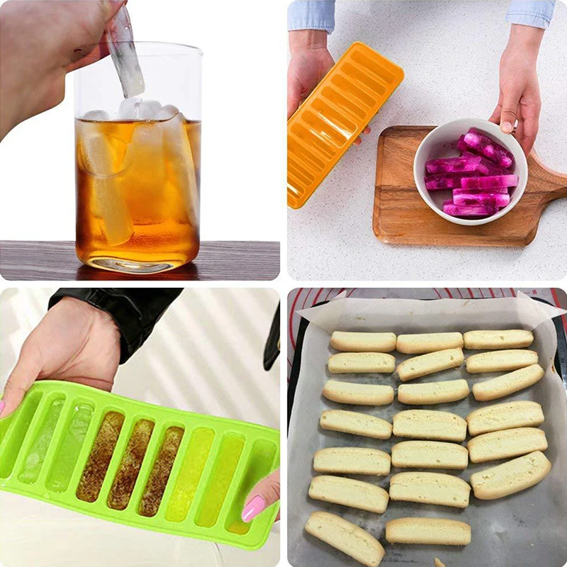 

Силиконовая лоток с формой для кубиков, льда Chotolate, форма для печенья и глины, креативные инструменты для мороженого, форма для геля, отправл...