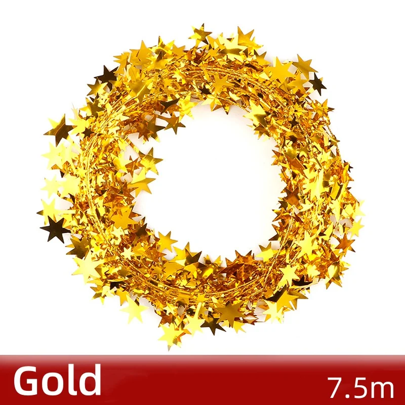 

Рождественская гирлянда со звездами