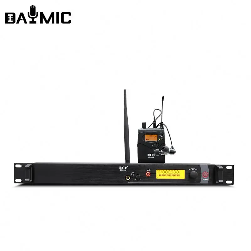 

Wholesale BK2000 professional multiple device Stereo wireless monitor system for stage studio