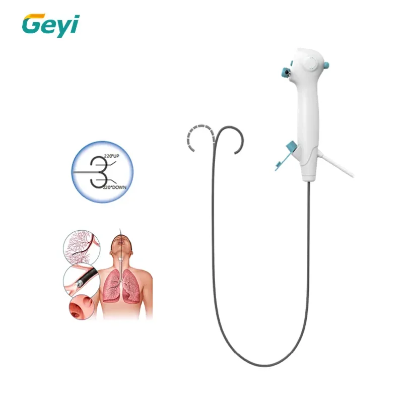 Geyi одноцелевый цифровой гибкий видео одноразовый ветеринарный гистероскоп цена