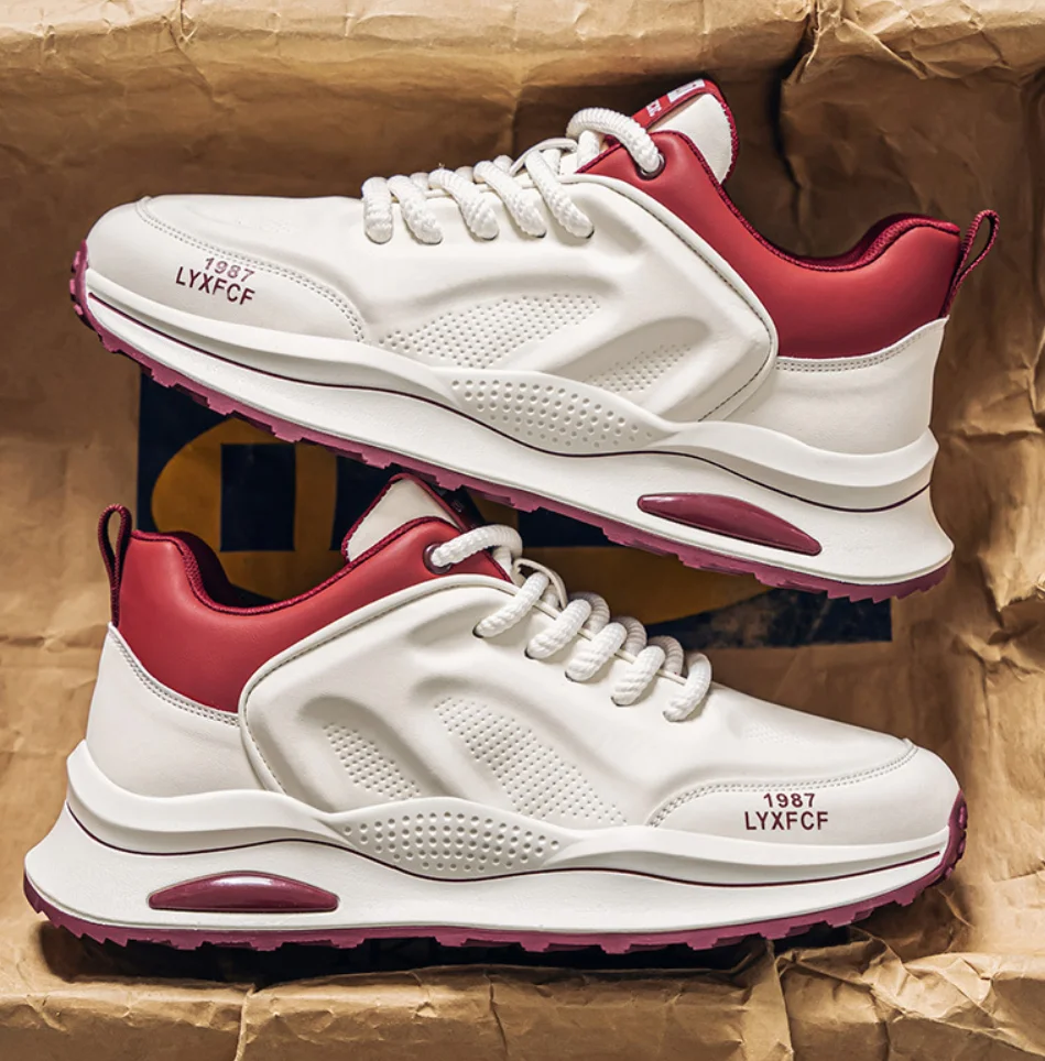 Роскошные молодежные кроссовки 2025 года красивые нескользящие на толстой подошве