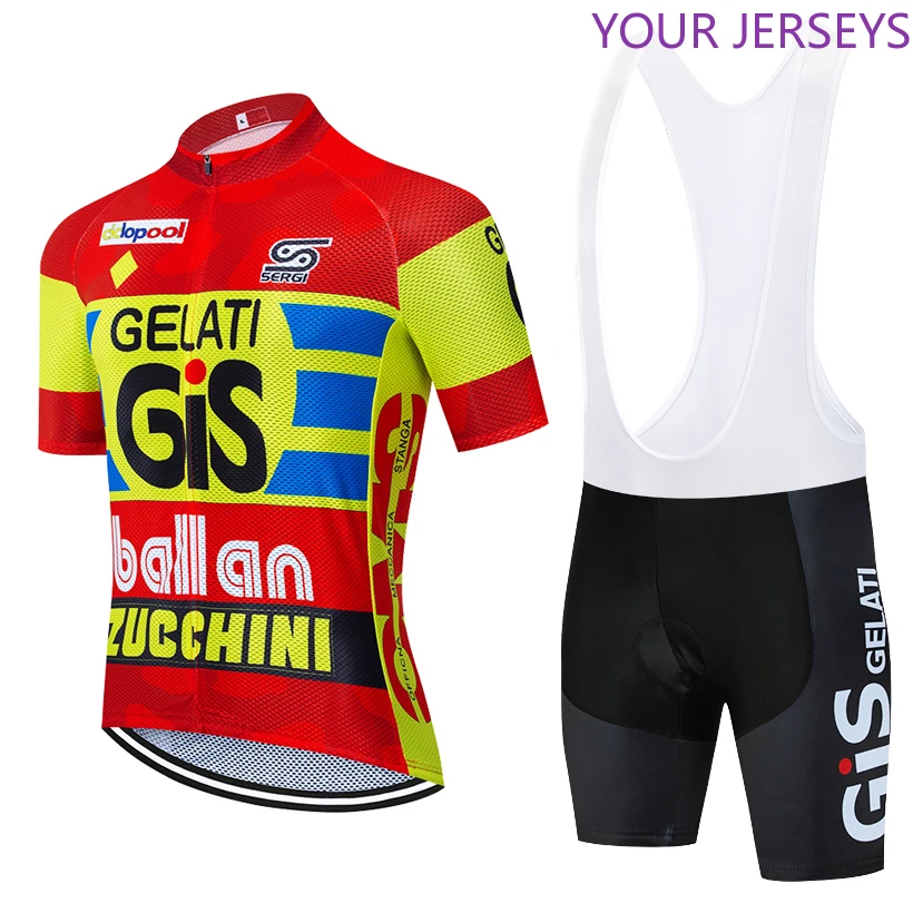 

New 2022 TEAM GIS Cycling Jersey 20D Bike Shorts Set Mtb Ropa Mens Summer Quick Dry Pro BICYCLING Shirts Maillot Culotte Wear
