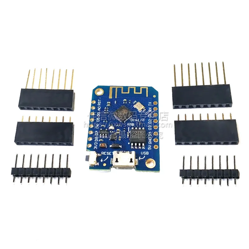 Макетная плата D1 Mini V3.0.0 4Mb WIFI IoT на основе ESP8266, совместимая с Nodemcu Макетная плата D1 Mini V3.0.0 4Mb WIFI IoT на основе ESP8266, совместимая с Nodemcu