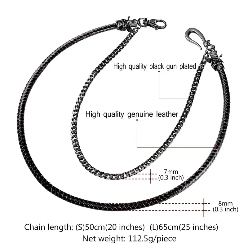 Кожаные брелоки ChainsPro BC103