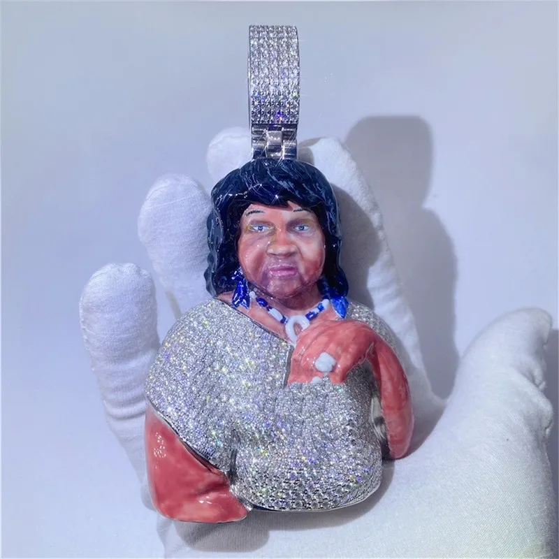 Подвеска с эмалью под заказ