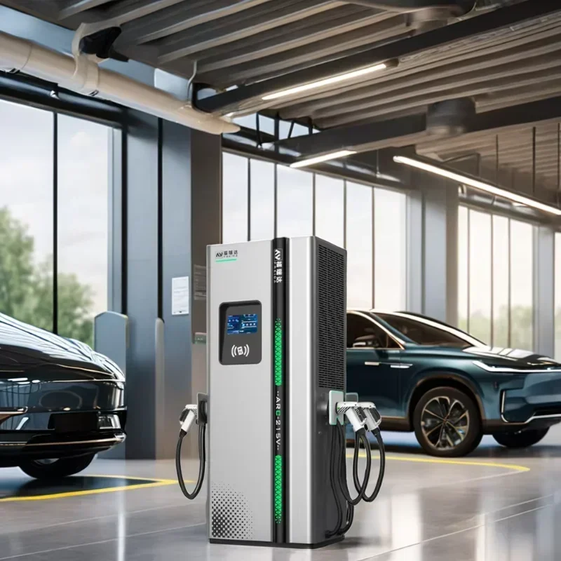 Коммерческая зарядная станция Smart 3 Gun Ccs Dc Ev Charger Station 60Kw 80Kw 120Kw 240Kw Fast Car Public Charging