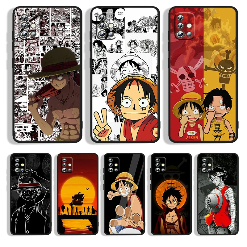 

Anime Ones Pieces D-Luffy For Samsung Galaxy A10 A10E A10S A20 A30 A20S E A2 A40 A50 A30S A50S A60 A70S A70 A80 A90 Black