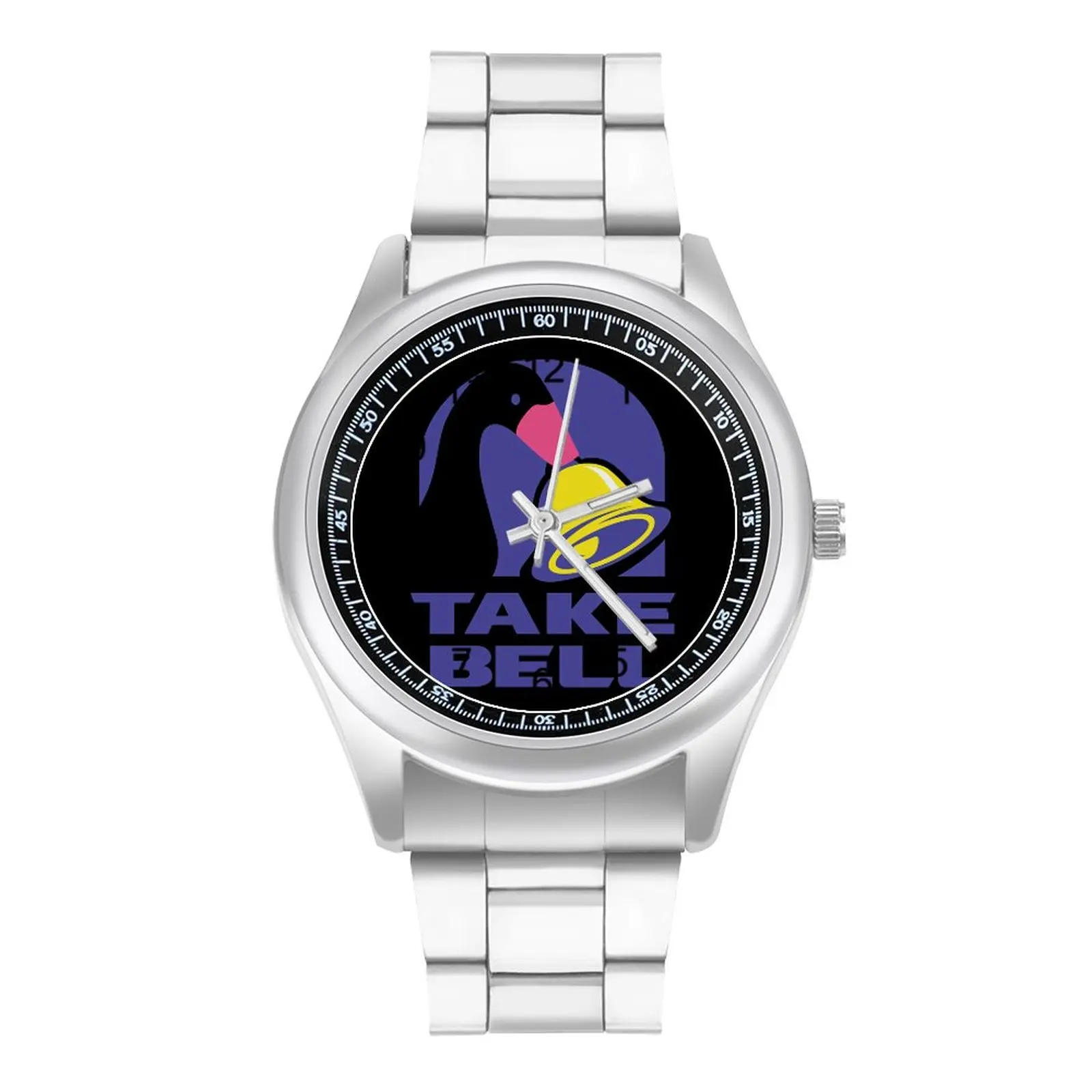 

Untitled Goose Game Take Bell Classic Quartz Watch Video Games Funny Steel Design Wrist Watch Female Home Modern Buy Wristwatch