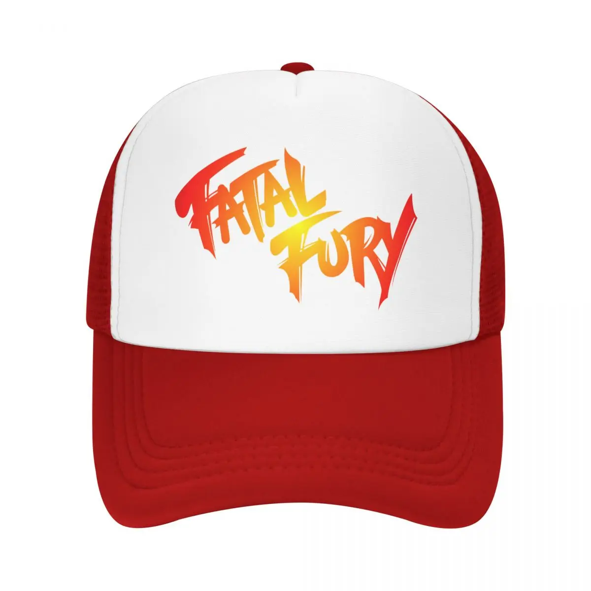 

Fatal Fury Terry Bogard Baseball Cap for Men Women Breathable Fighters Game Cosplay Trucker Hat Streetwear Snapback Caps