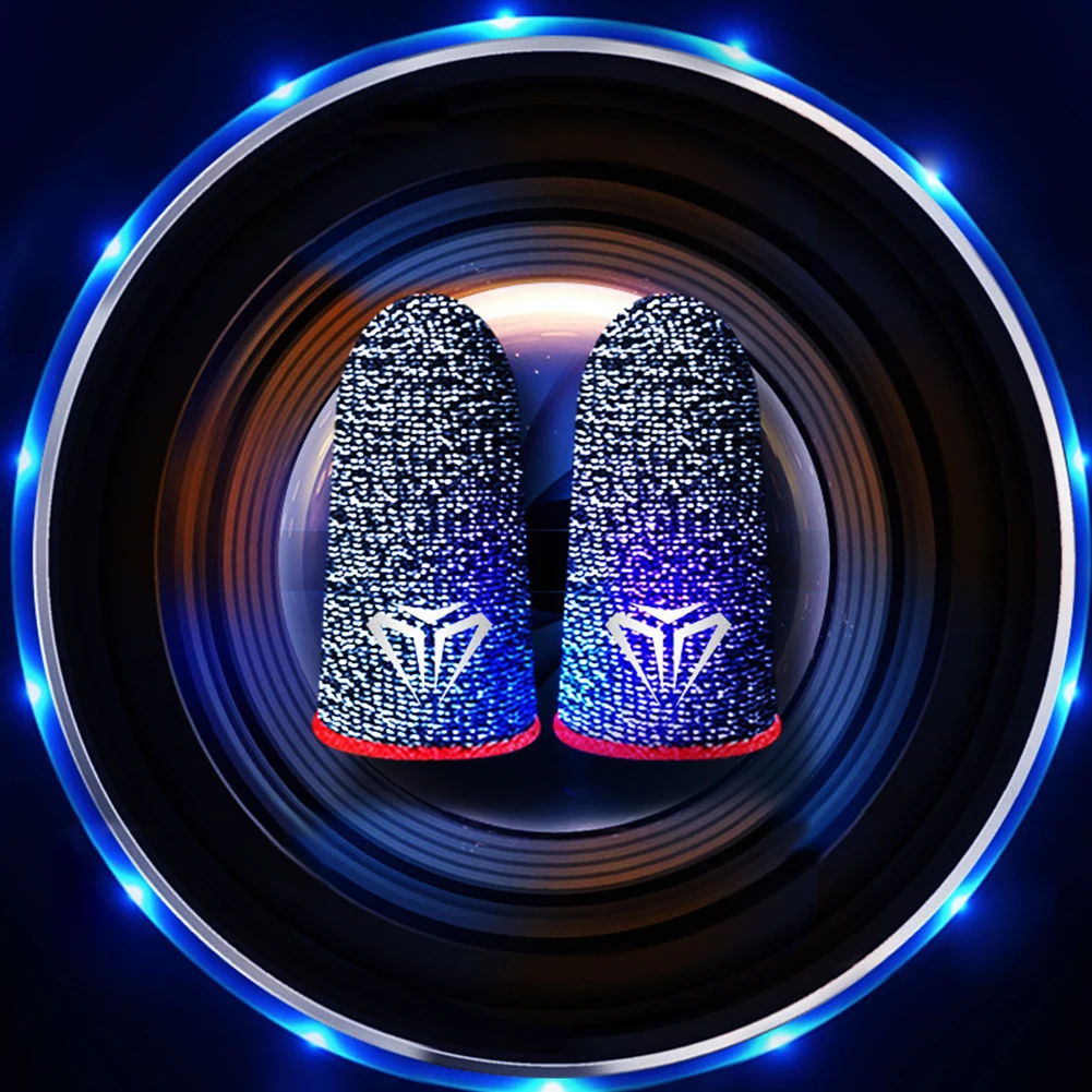 Игровые перчатки для пальцев с защитой от пота