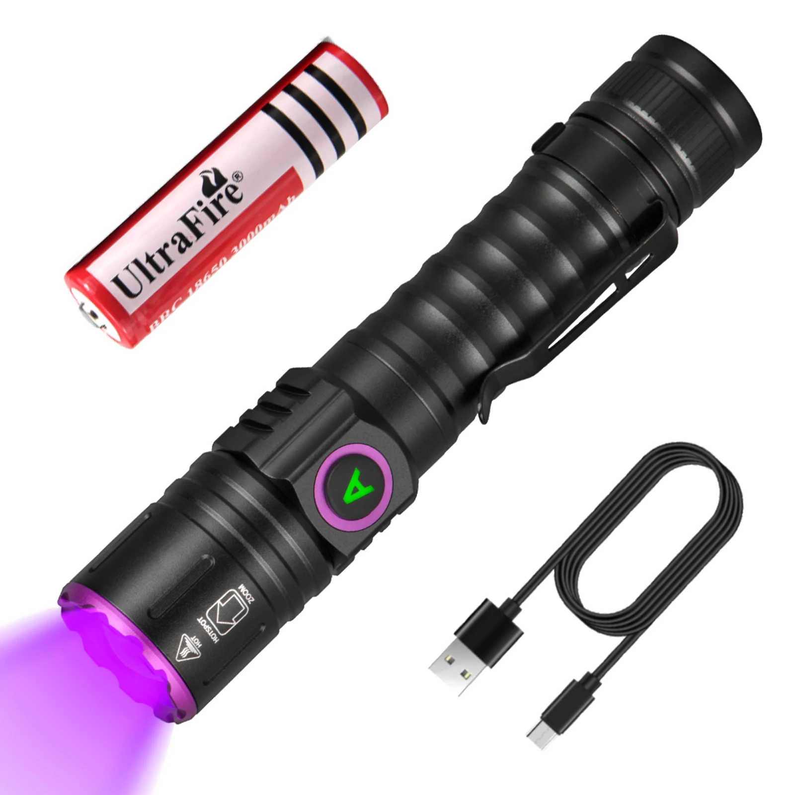 UltraFire SP69 UV фонарик