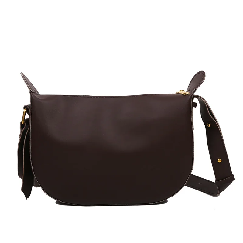 

2021 New Women's Bag New Personality All-match Design Simple Fashion One-shoulder Messenger Underarm Bag