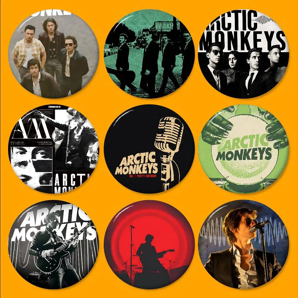 Забавные значки и броши с мультяшными животными 58 мм от Indie Rock Band Arctic Monkeys: серия Cute Series, для рюкзаков и одежды, отличный подарок (art.: 3920da76584ea) - 3920da76584ea