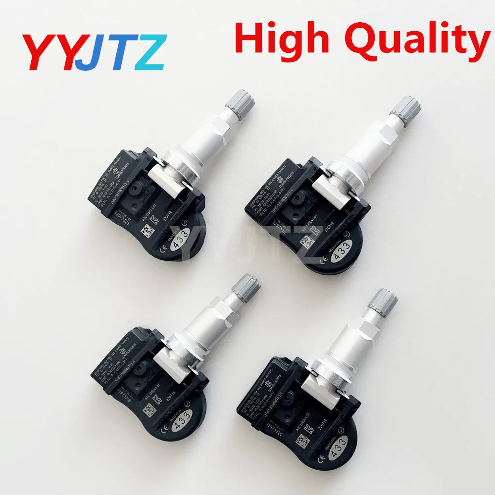 Датчик давления в шинах 68252495AC 68252495AA, 433 МГц, 4 шт., для системы контроля давления в шинах Jeep Grand Cheroke IV