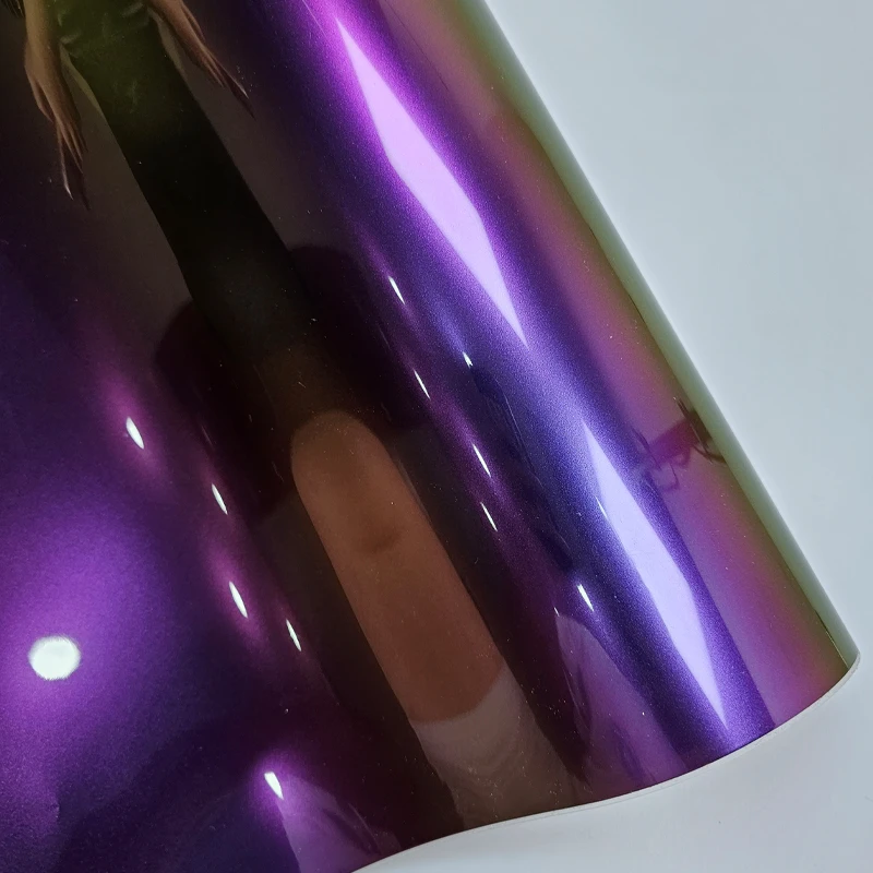 Волшебная цветная фиолетовая виниловая пленка наклейки для автомобиля чехол
