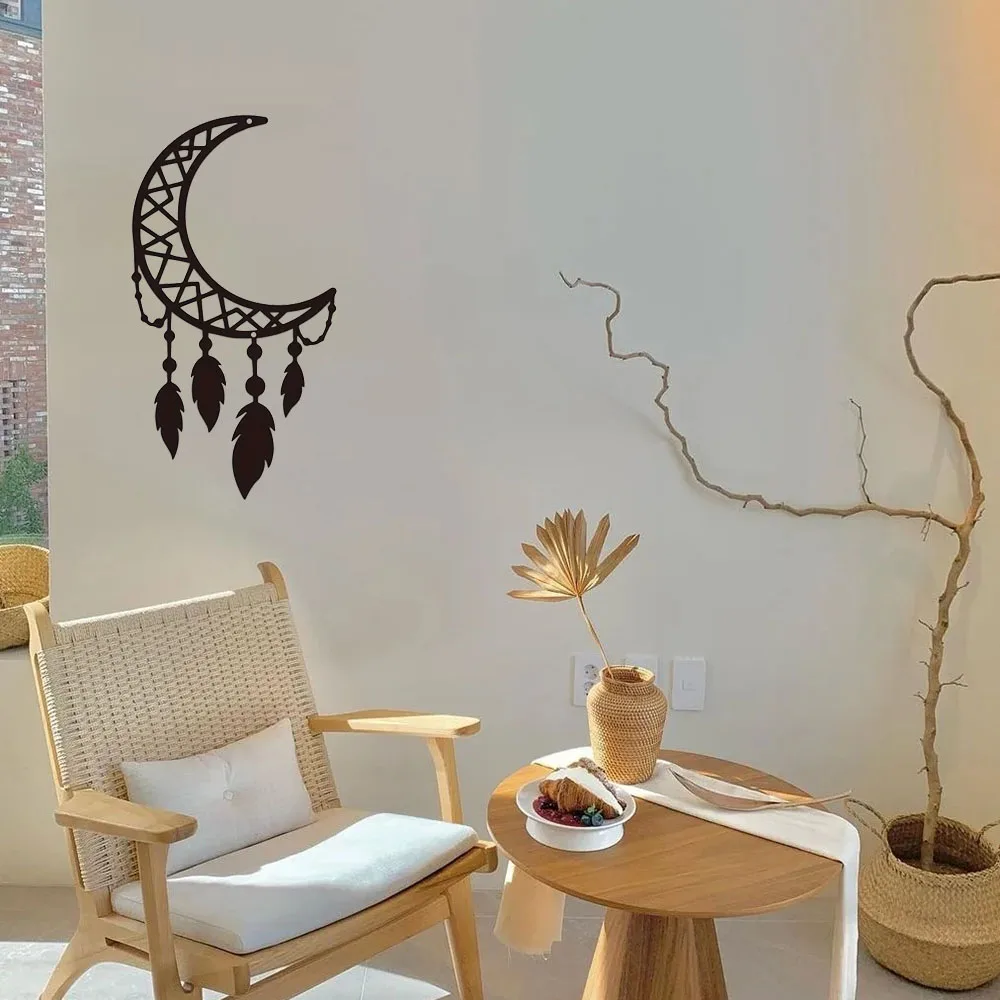 1 Шт. Минималистичный Металлический Настенный Декор В Стиле Бохо Ловец Снов