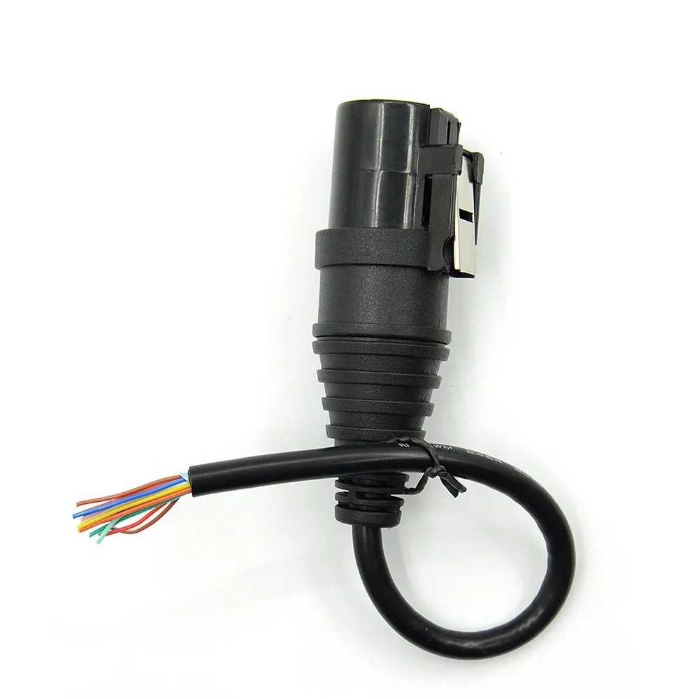 

Переходник OBD2 для грузовика, 30-контактный 16-контактный адаптер OBD для IVECO, 30-контактный на 16-контактный Женский удлинитель OBD2 для дизельного ...