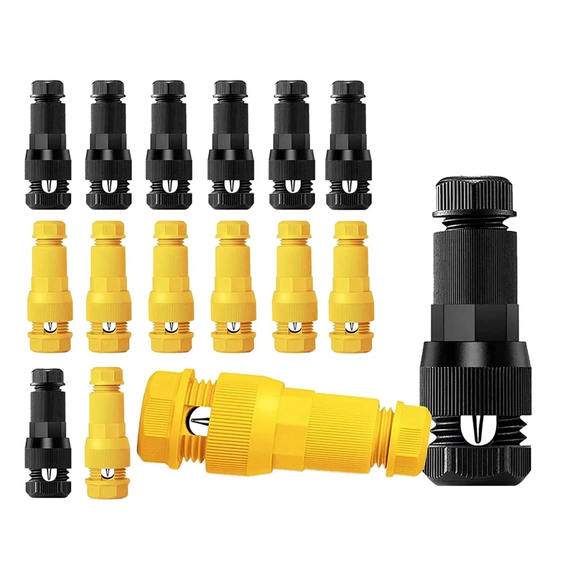 

16 Pack Low Voltage Landscape Lighting Wire Connector Landscape Light Outdoor Path Light Used In Conjunction