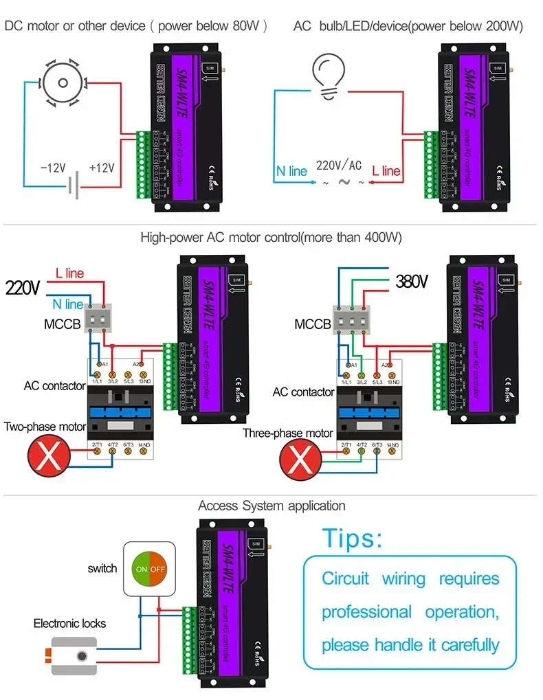 Пульт дистанционного управления для смарт-часов GSM SM4-WLTE