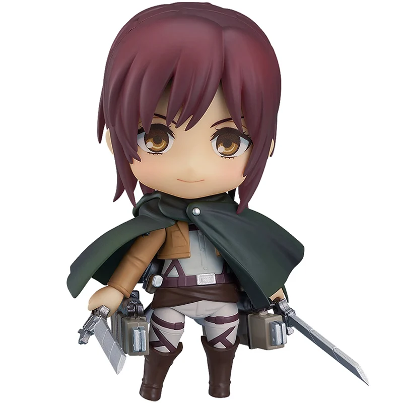 

Оригинальная аниме-фигурка Good Smile Nendoroid ГК 1384 Саша блузка атака на Титанов коллекционные экшн-игрушки в подарок