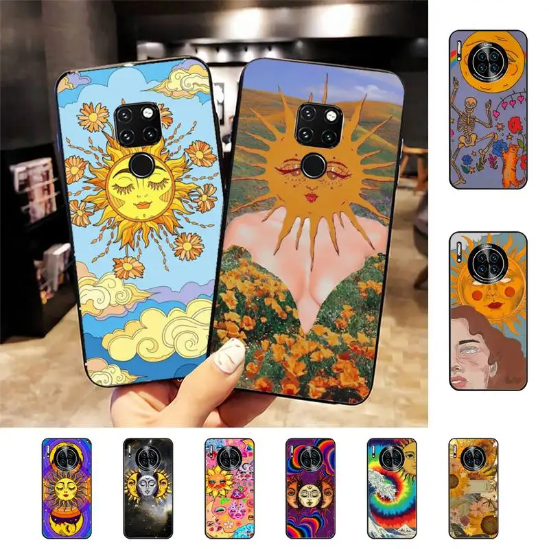 

Indie Hippie Art Phone Case for Huawei Mate 20 10 9 40 30 lite pro X Nova 2 3i 7se