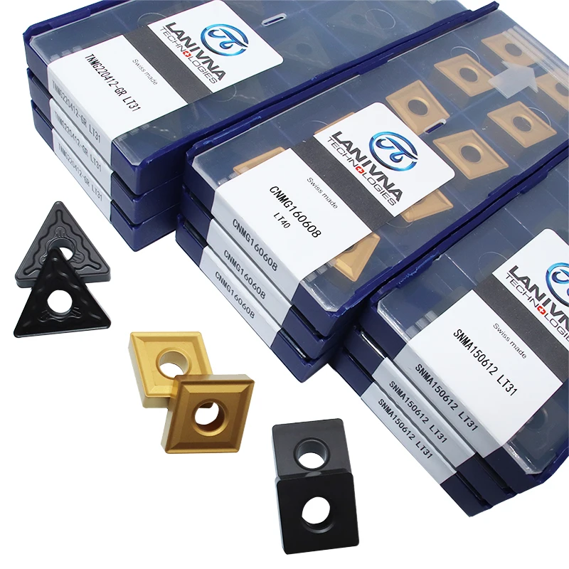 

10 шт. TNMG220412-GR LT31 CNMG160608 LT40 SNMG150612 LT31 карбидные вставки внешние Токарные режущие инструменты CNC металлический токарный резак