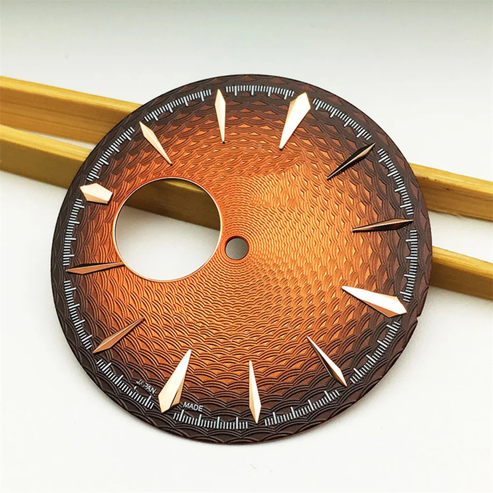 

Watch Dial 35MM Cocktail Surface Toffee Watch Hands for 4R35B/4R38 Movement