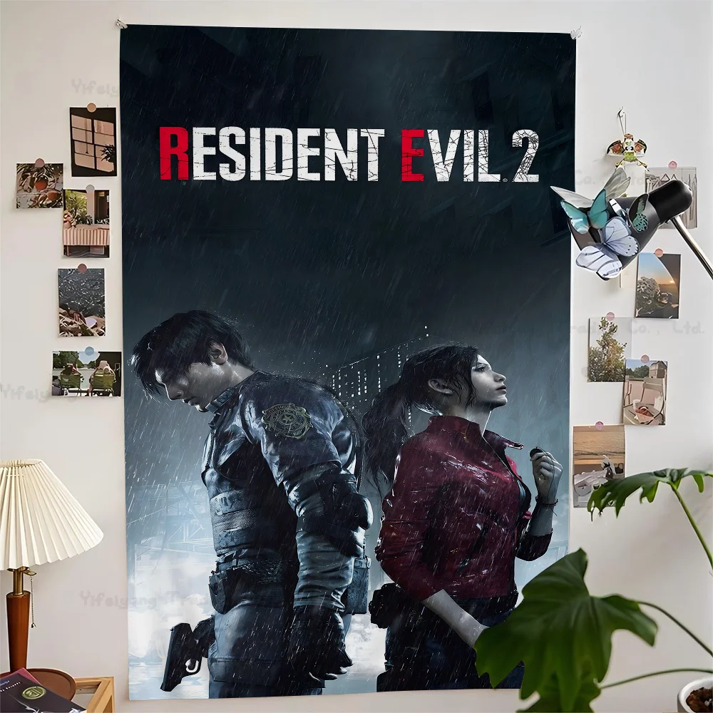 Большой настенный гобелен с принтом R-Resident-E-Evil подвесной Таро хиппи настенные