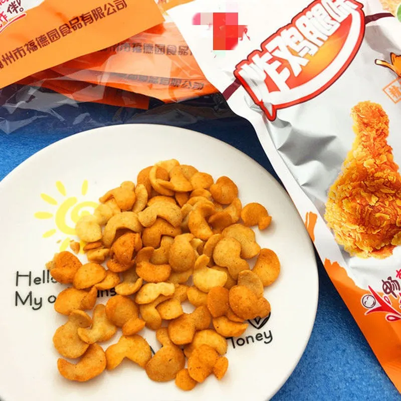 

Детские ностальгические закуски с ароматом жареной куриной ножки, Офисная закуска, посылка, 10 саше