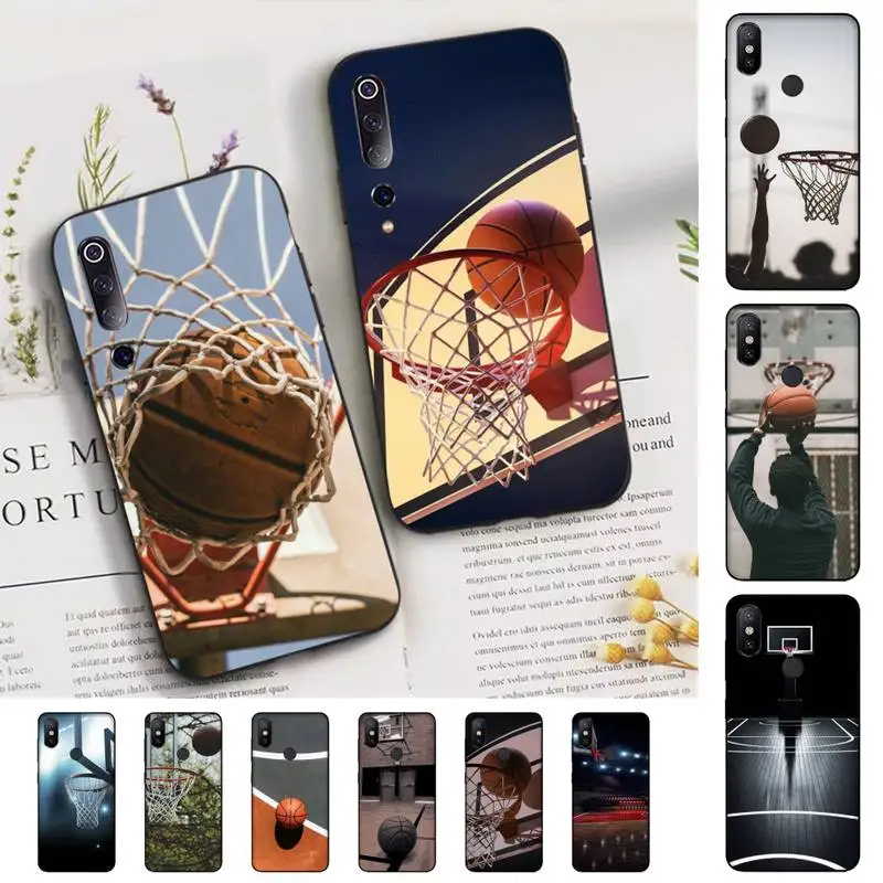 

Basketball Basket Backboard Phone Case for Xiaomi mi 5 6 8 9 10 lite pro SE Mix 2s 3 F1 Max2 3