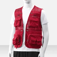 big size mens clothes cargo vest climbing sleeveless parka man vests jackets summer elegant winter polar padded male cardigan