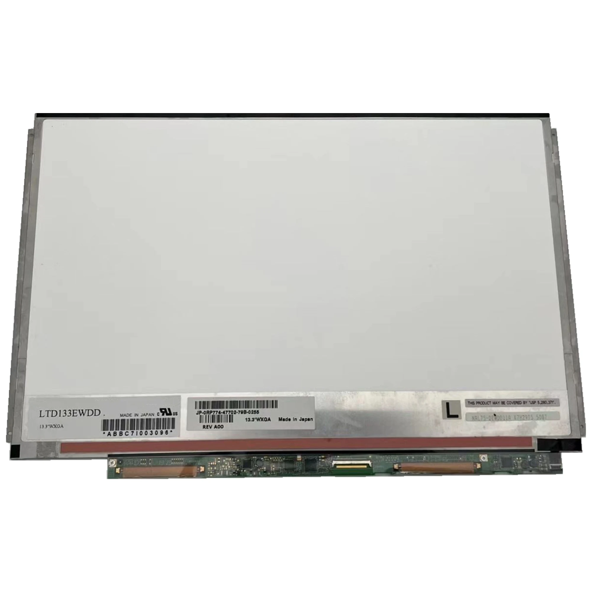 

Free shipping LTD133EWDD 13.3 WXGA slim laptop LCD screen replacement