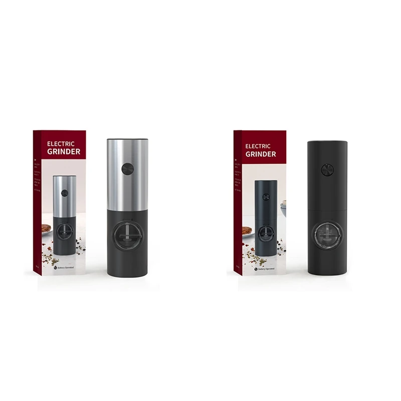 Автоматическая мельница для соли и перца электрическая специй на батарейках