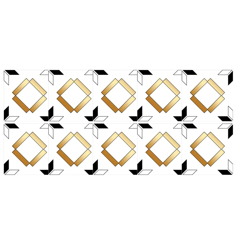 

10 шт., самоклеящиеся наклейки для плитки, 20 х20 см