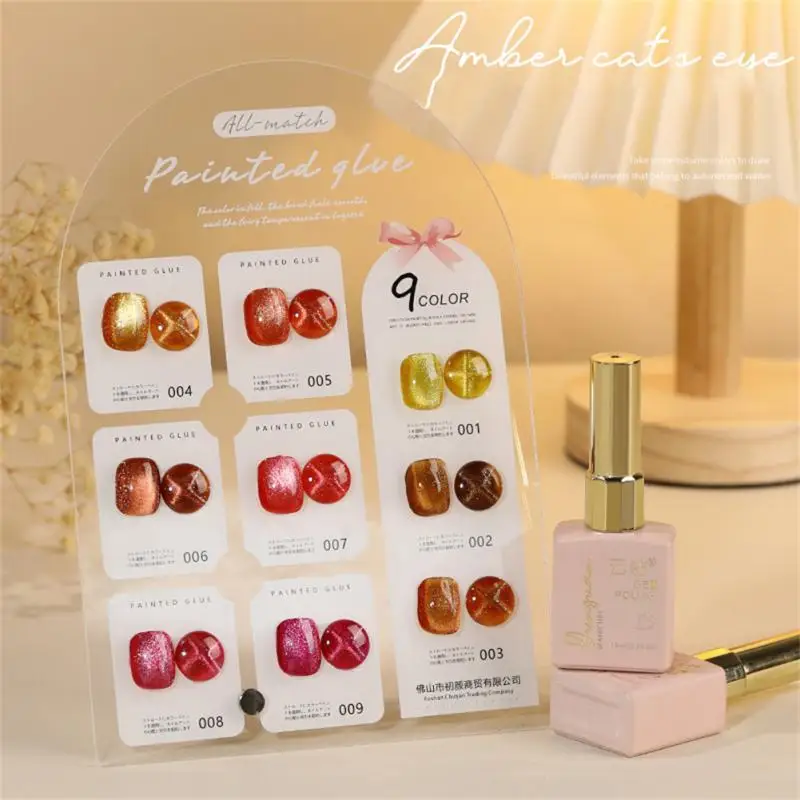 

No Pungent Smell Gel Polish Nail Varnish Compact Design Magnetic Gel Diy Nails Laser Nail Glue Cats Eye Gel Professional Salon