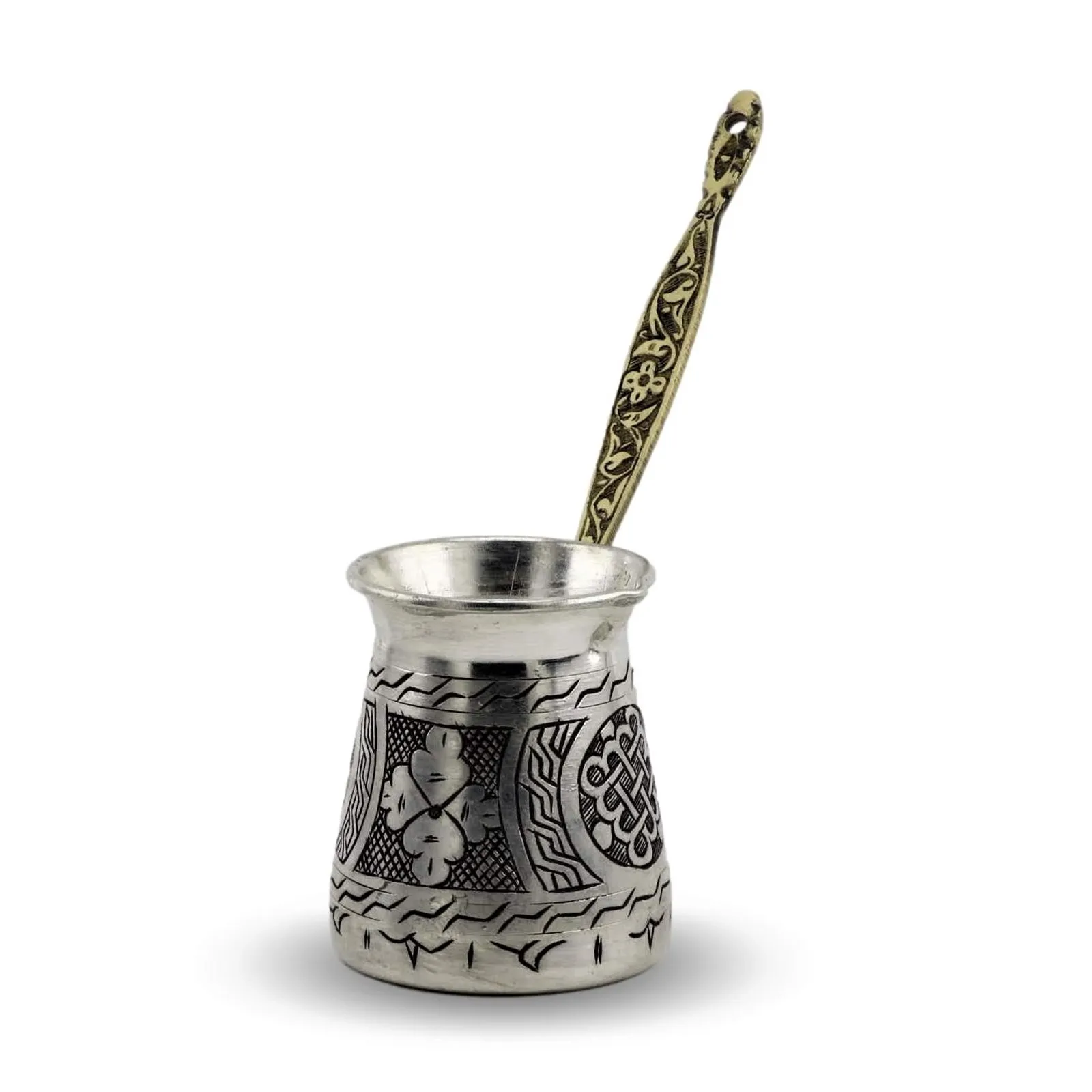

Morya Copper Turkish Coffee Pot Stovetop Mocha Espresso Latte ibriki Coffee Pot Pot Pot Pot Pot Pot 250ml