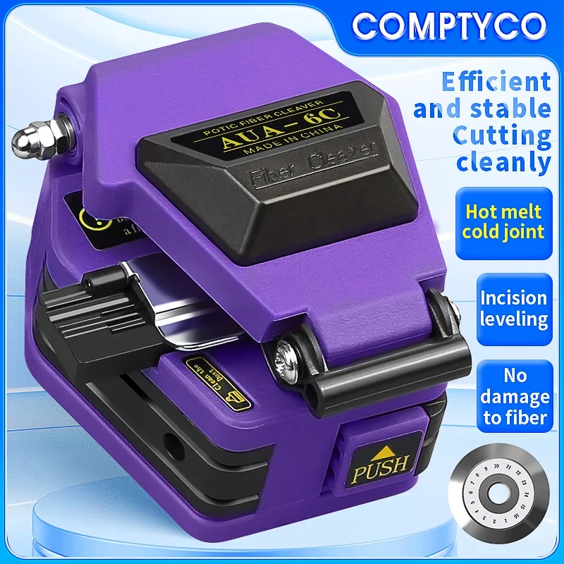 AUA-6C Высокоточный нож для резки кабеля FTTT Волоконно-оптический Инструменты Резак