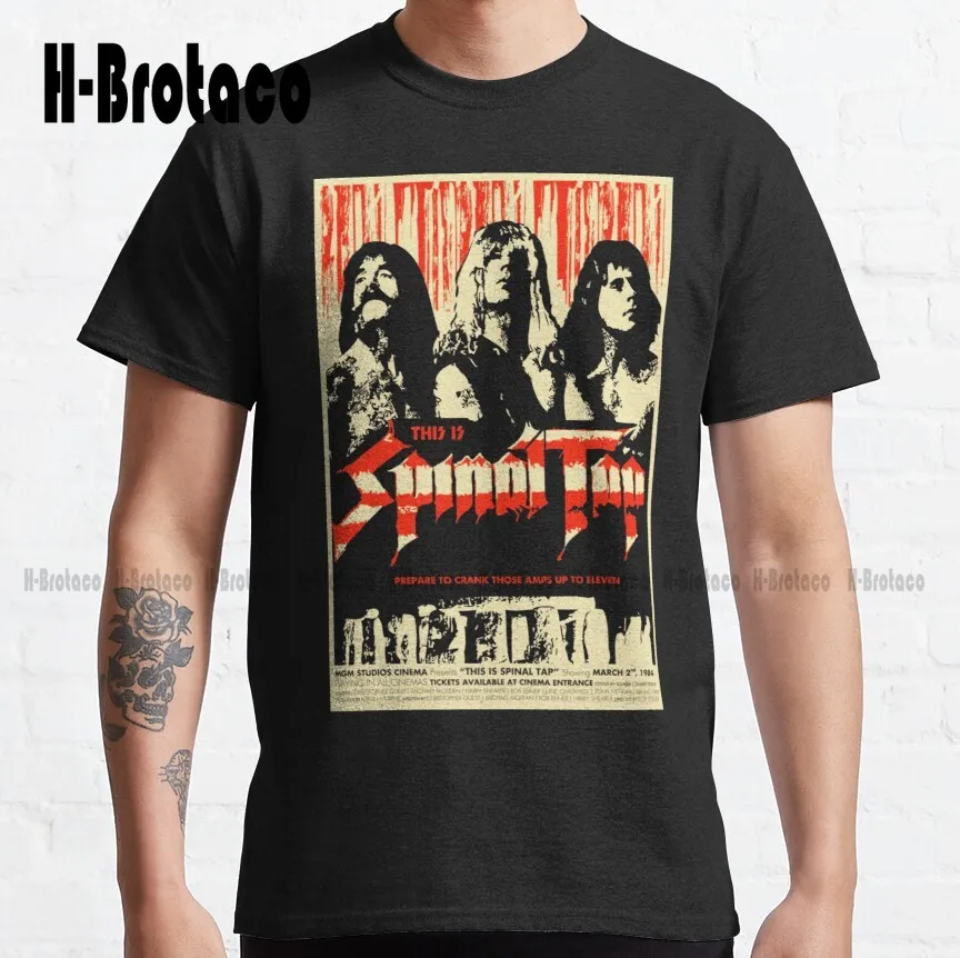 

Spinal Tap Movie Classic T-Shirt Custom Aldult Teen Unisex Digital Printing Tee Shirts Creative Funny Tee Xs-5Xl Unisex Retro