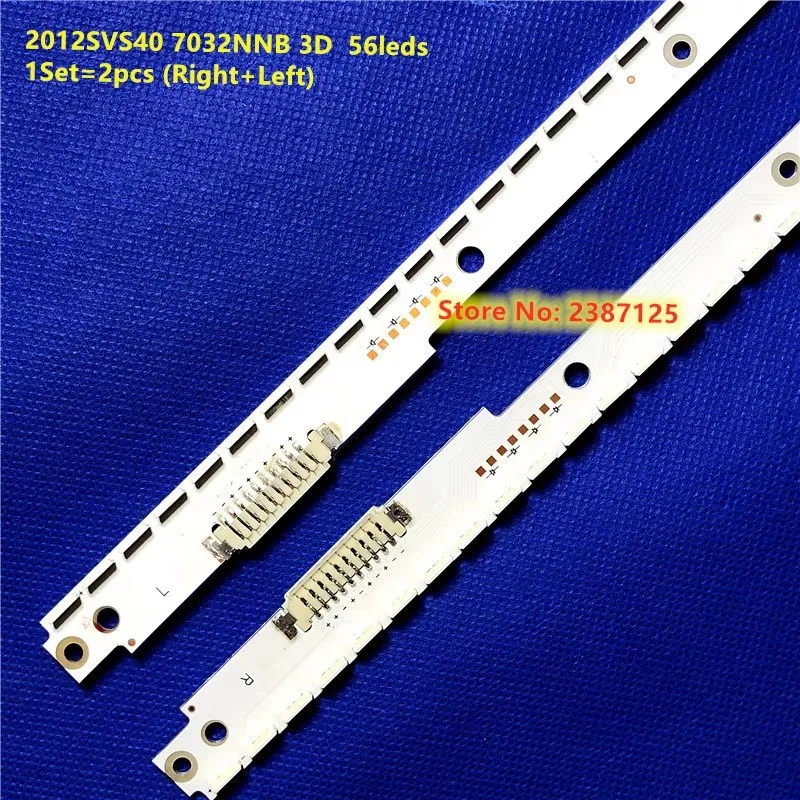 Фото Светодиодная лента подсветки для 2012SVS40 7032NNB LEFT56 RIGHT56 UA40ES5500R UA40ES5600R UA40ES6100 UA40ES6220R UA40ES6600R LE400BGA-B1 №5