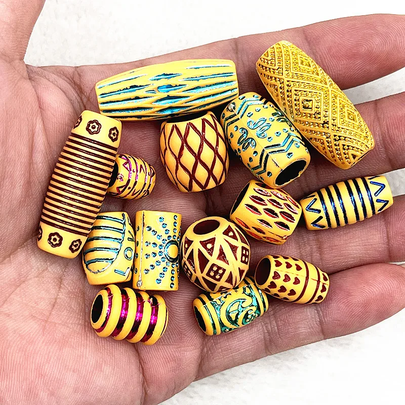 

NEW 5pcs--100pcs Imitation Retro Acrylic Beads for Jewelry Making DIY Children Handmade Bracelets Accessories