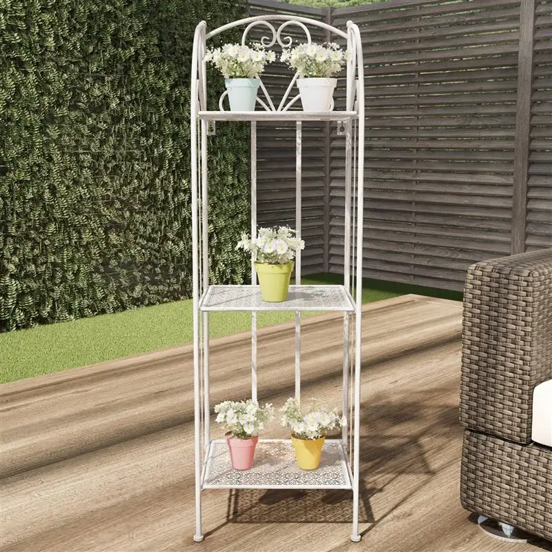 

Plant Stand,Indoor Display,Outdoor Display,Vertical Shelf,3-Tier